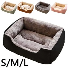 Soft Woven Pet Basket Bed Cushion for Cats Kittens Small Dogs All Pet Supplies