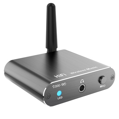 Bluetooth 5.2 Wireless Audio Transmitter Receiver Adapter for Home Stereo, Sp...