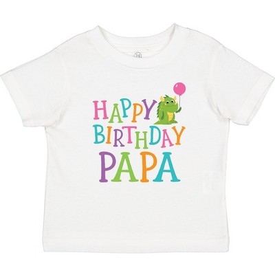 Inktastic Happy Birthday Papa Baby T-Shirt Childs Boy Girl For Party Celebration