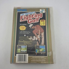 Lee Trevino's Fighting Golf - Case Only - Nintnedo Nes - Authentic Art (No Game)