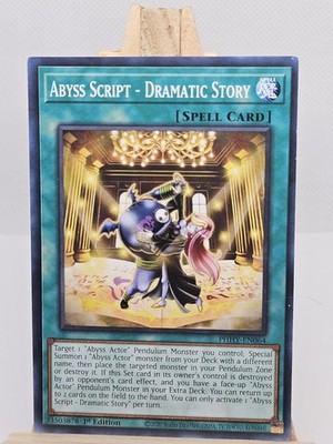 3x Abyss Script - Dramatic Story PHHY-EN064 Photon Hypernova 1st Edition