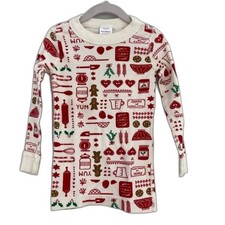 Hanna Andersson Gingerbread Cookie Pattern Pajamas