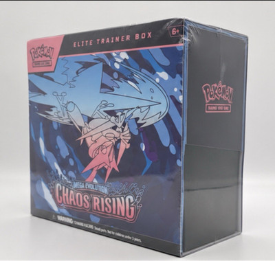Pokémon TCG Mega Evolution: Chaos Rising Elite Trainer Box (6+)