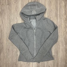 Grey womens lulu lemon scuba assuming size small check measurements