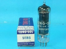 TUNG SOL 50B5 NOS NIB TUBE ALL AMERICAN 5 Valvola Lampe R hre SINGLE