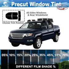 Precut All Sides Window Film Any Tint Shade For Honda Ridgeline 2006-2014 Precut All Sides Window Film Any Tint Shade For Honda Ridgeline 2006-2014