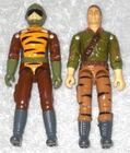 GI Joe - 1988 Tripwire & Duke (Tiger Force) - INCOMPLETE (Figures ONLY)