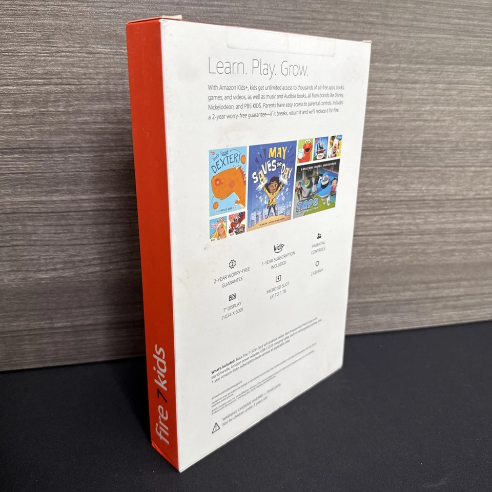 Amazon Fire 7” Kids Tablet 12th Gen 16GB Red Case WiFi 2022 - Brand New - Image 4 of 4