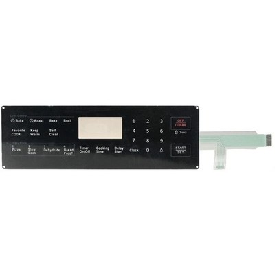 Samsung DG34-00027B Range Membrane Switch - Black