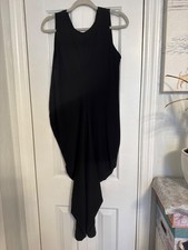 Zara black dress womens large
