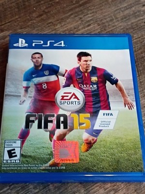 EA Sports FIFA 15 Soccer (Sony PlayStation 4 ) PS4 Booklet & Case 2014 Used