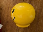 Vintage 1970's McCoy USA Yellow Smiley Happy Face 6" Coin Bank NO STOPPER — photo 4