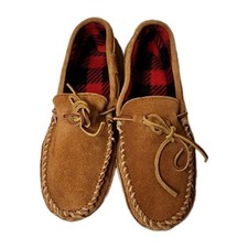 Minnetonka Mens 12 Double Bottom Fleece Softs...