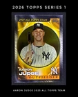 Aaron Judge 2026 Topps Series 1 #ATT-6 2025 All-Topps Team Yankees Baseball Card