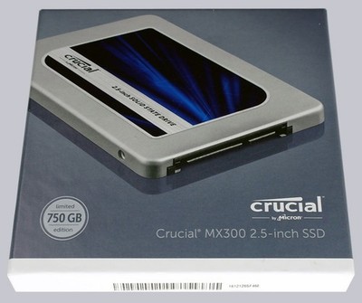 Crucial MX300 750GB SSD SATA III 2.5