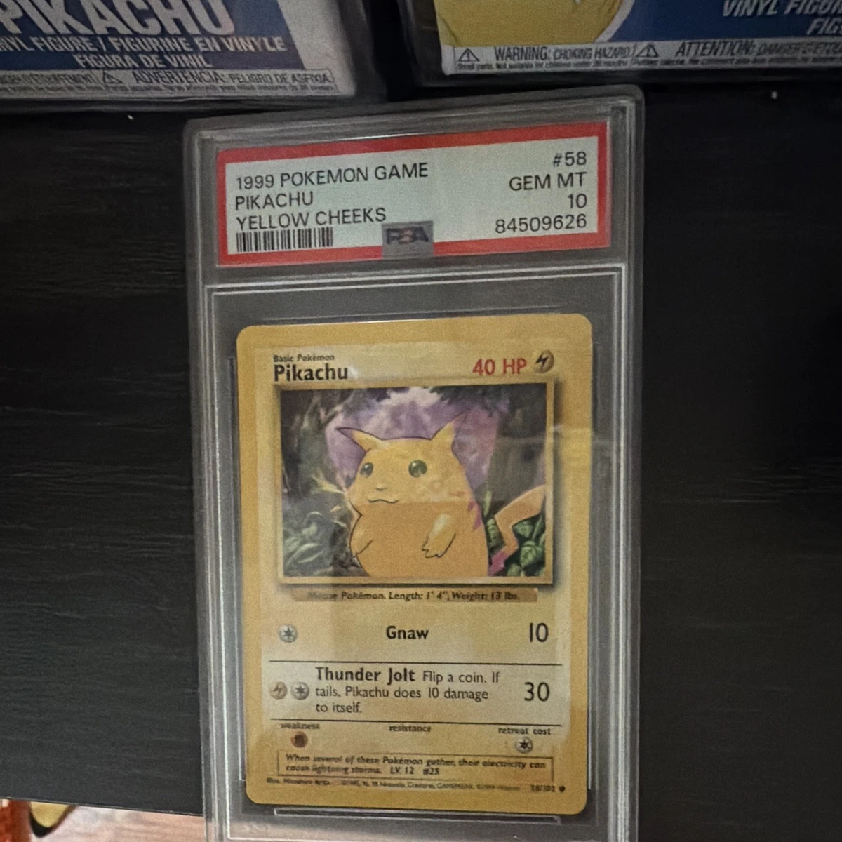 Pikachu Pokémon TCG Professional Sports Authenticator (PSA) Grade