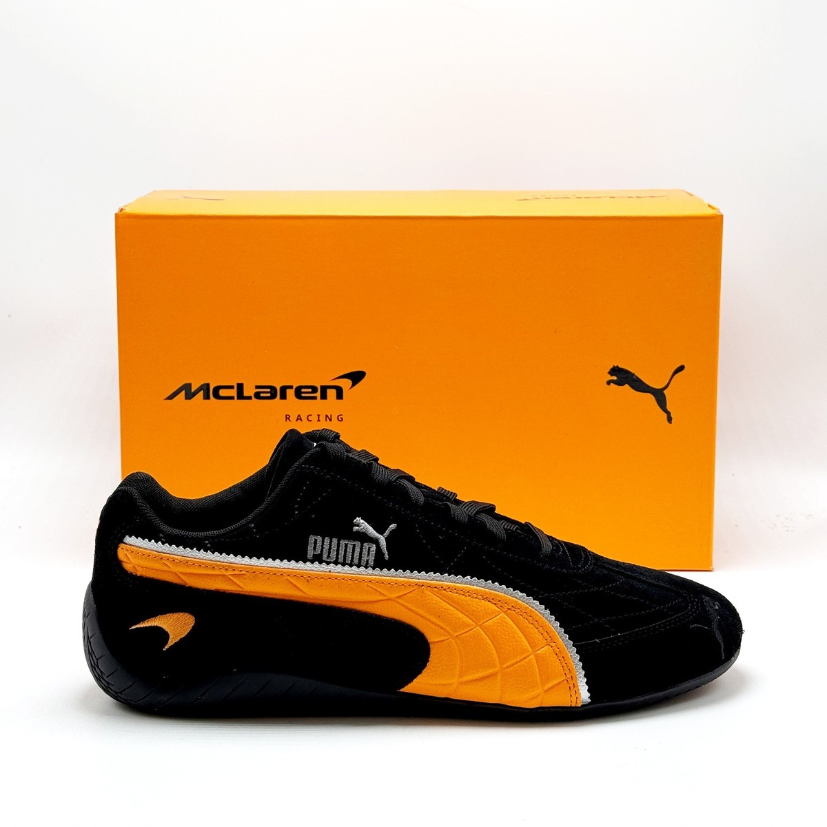 NEW* MEN Puma X McLAREN RACING Speedcat PUMA BLACK (309452 01