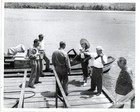 RITA HAYWORTH VINTAGE ORIGINAL Photo SADIE THOMPSON Filming In Hawaii ALDO RAY — photo 1