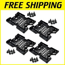 4-Piece 2.5"/3.5" to 5.25" HDD Mounting Bracket