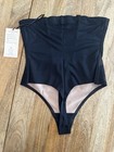 HONEY LOVE Black High Waist Thong  Black Shaper Medium NWT — photo 2