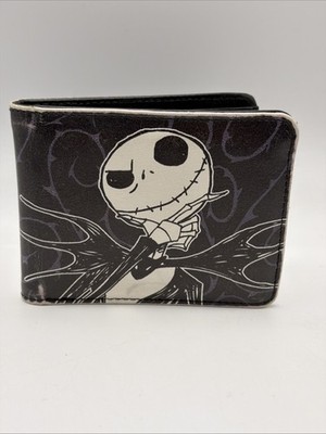 Nightmare Before Christmas Jack Face Design Bi-fold Wallet