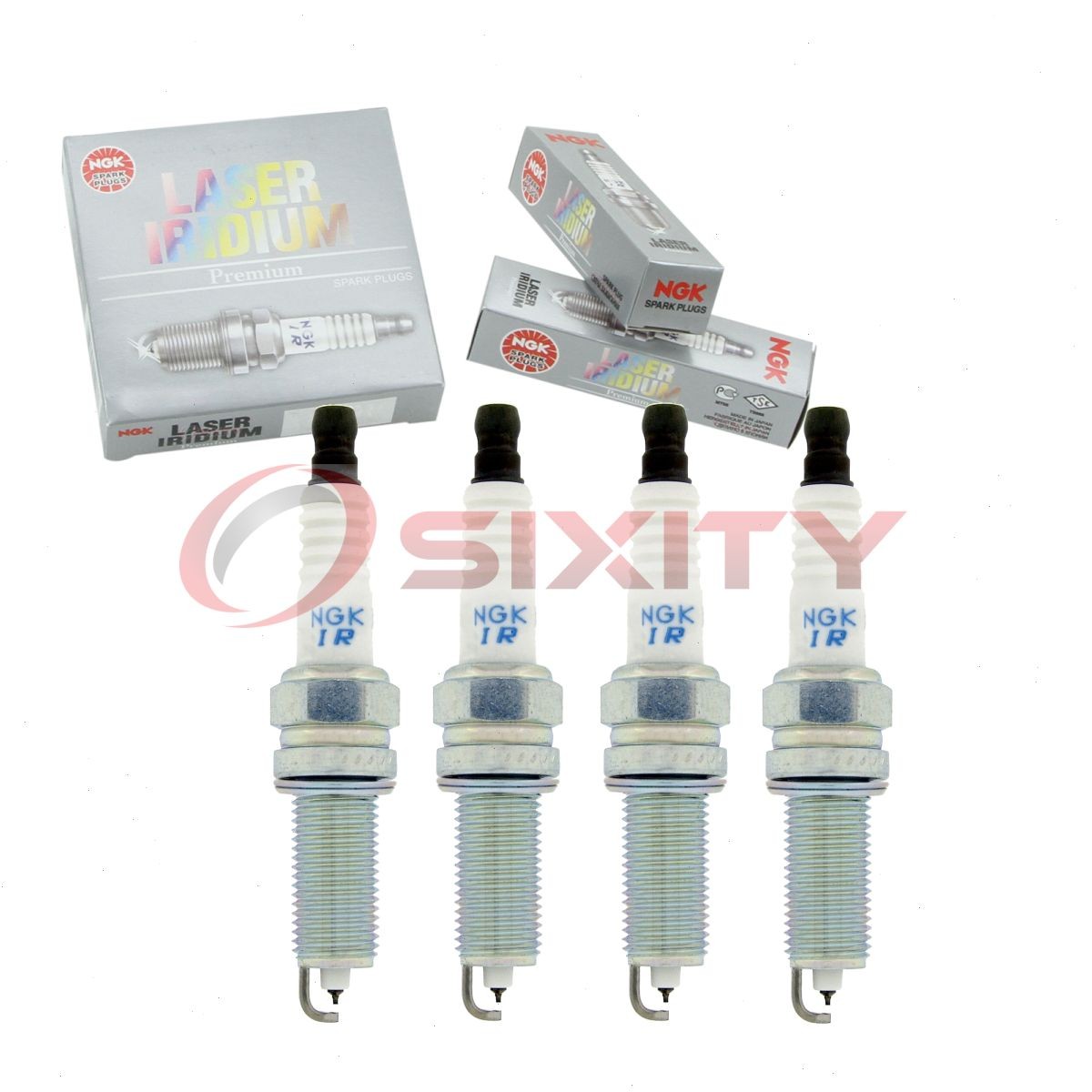 4 pc NGK Laser Iridium Spark Plugs for 2019-2020 Hyundai Santa Fe 2.4L L4 nh