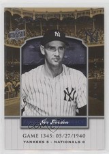 2008 Upper Deck Yankee Stadium Legacy Joe Gordon #YSL1345 HOF 0s8i