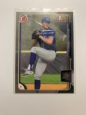2015 Bowman Draft Silver #110 Nolan Watson - Kansas City Royals - #'d 350/499