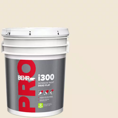 5 Gal. #710C-1 Parchment Paper Dead Flat Interior Paint