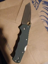 Cold Steel Golden Eye Tanto #62QFGT 3.5'' S35VN Forest GRN Handle