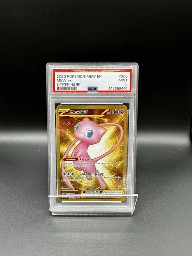 The Pokémon Company Mew ex Hyper Rare Holo PSA 9 Sv: Scarlet & Violet 205/165 2…