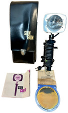 Vintage Sylvania SUN GUN II MOVIE LIGHT Rare Dichraic Daylight Filter SG65D Case