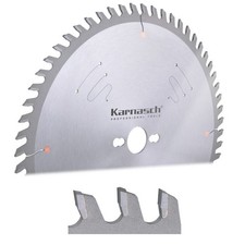 Karnasch Circular Saw Blade 160-400mm HM Tipped, Grooved/Furnier Trim Cut