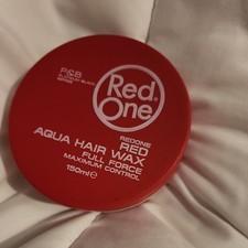 RedOne Red Aqua Hair Wax Full Force Maximum Control P B Series 5.07oz 150ML NEW