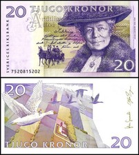 Sweden 20 Kronor, 2007, P-63c.2, UNC
