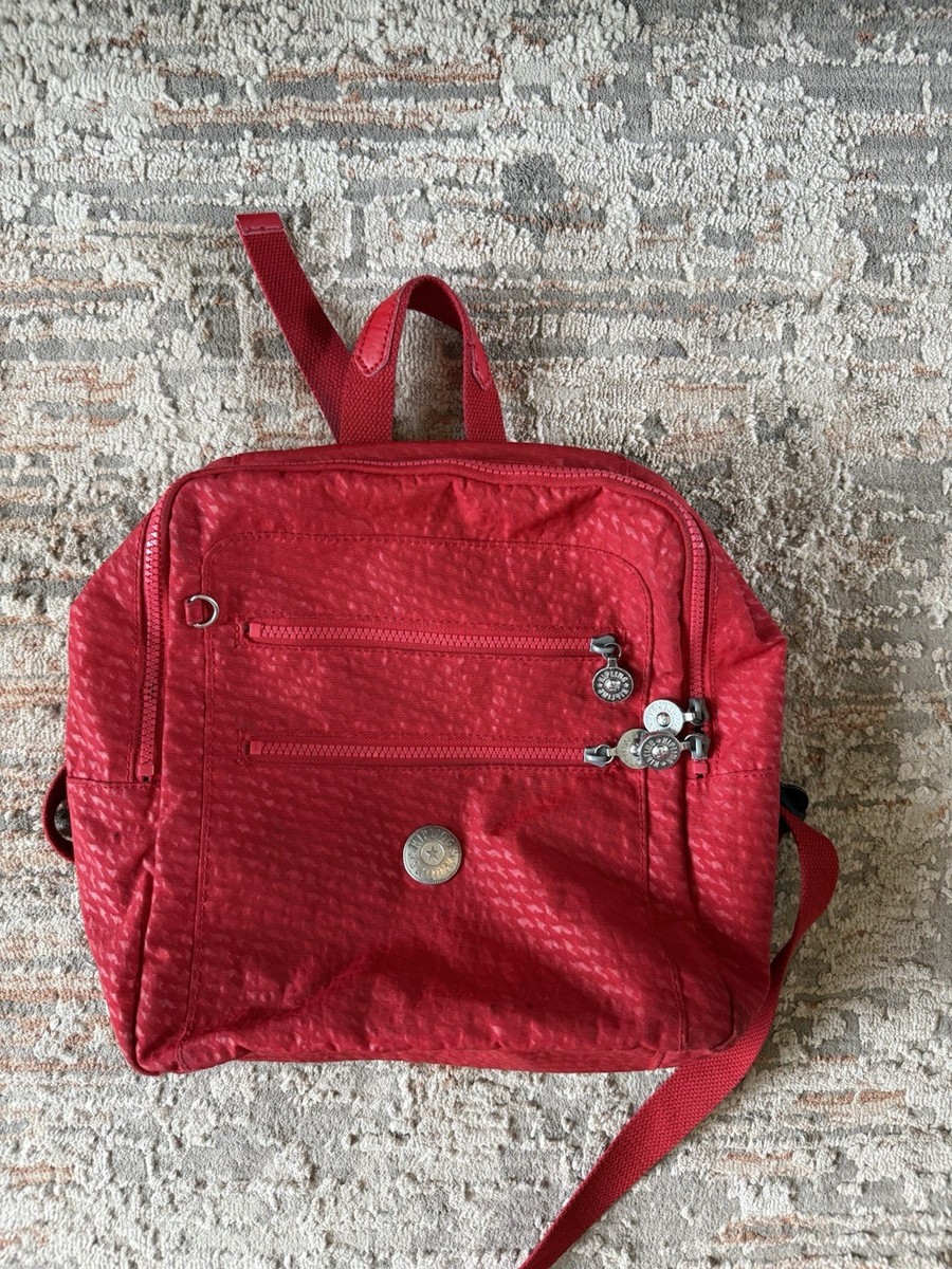 Kipling Mini Red Backpack | eBay