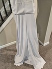 Unbranded Elegant White Halter Jumpsuit with Back/Side Panel (Size L) — photo 6