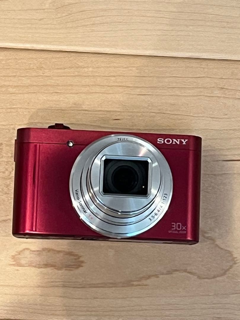 Sony Cyber-shot DSC-WX500 Red Compact Digital Camera 30x Zoom