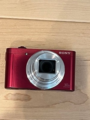 Sony Cyber-shot DSC-WX500 Red Compact Digital Camera 30x Zoom