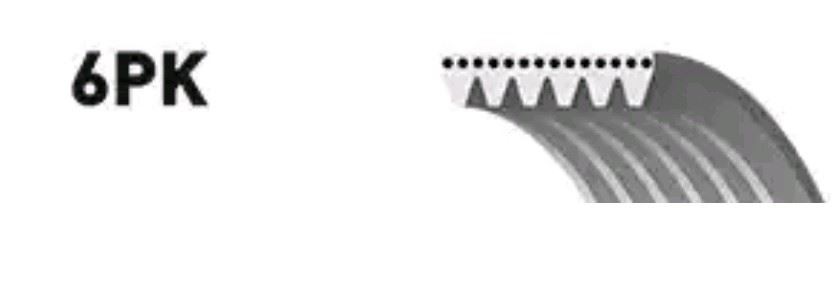 Gates Micro-V V-Ribbed Belt - 6PK1043 - OE Matching Quality and Specification - Image 12