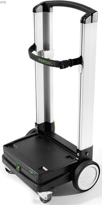 Festool 498660 SysRoll Systainer and Storage Dolly, Black, White