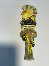 Shock Top Honey Bourbon Cask Wheat Draft Beer Tap Handle Mancave Bar Pub 12 Inch