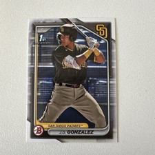 2024 Bowman Draft 1st J.D. Gonzalez RC