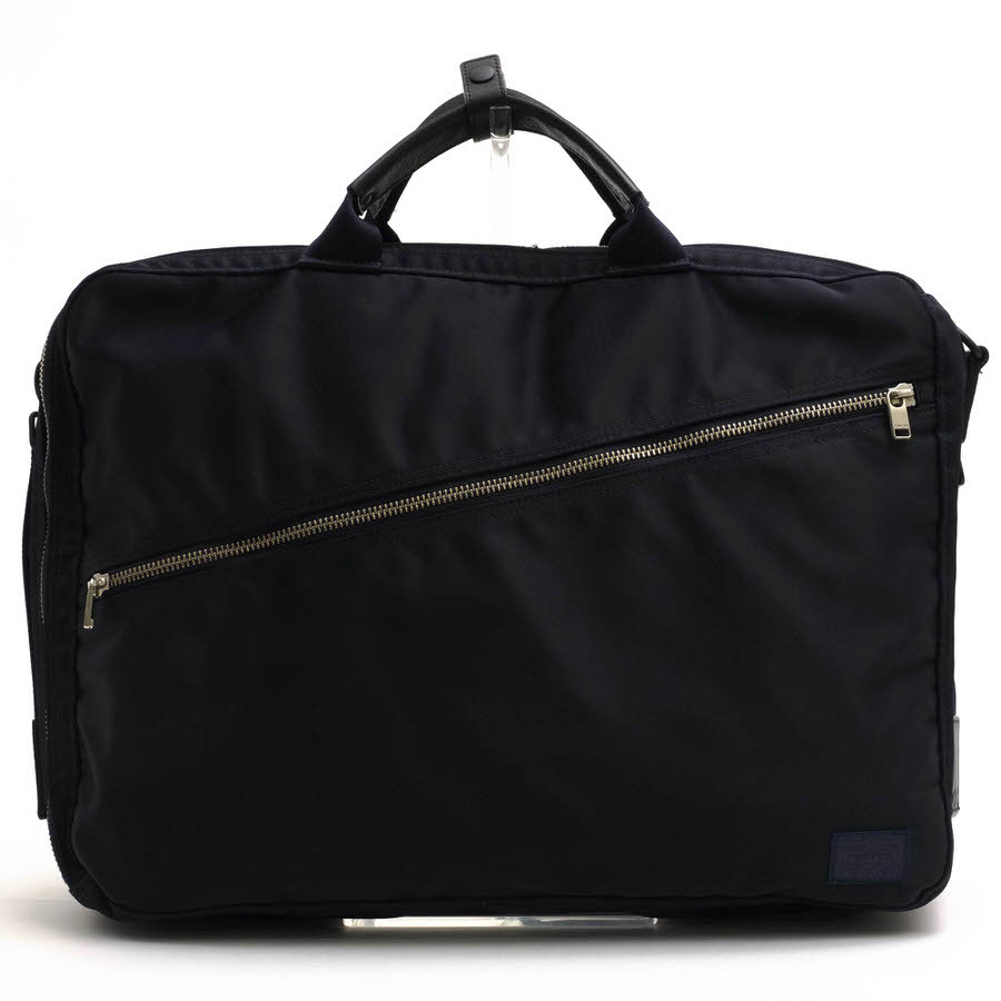 Used PORTER Business Briefcase - Ultra-Dense Nylon Twill & PVC, 2-Way Carry