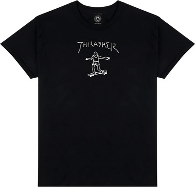 THRASHER GONZ LOGO SS TSHIRT XXLARGE BLACK/WHITE
