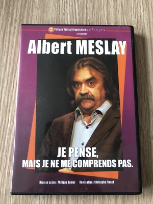 ALBERT MESLEY ICH DENKE, ABER ICH VERSTEHE MICH NICHT HUMOR DVD FRANZÖSISCH SELTEN