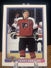 1991-92 Bowman Terry Carkner Philadelphia Flyers #232