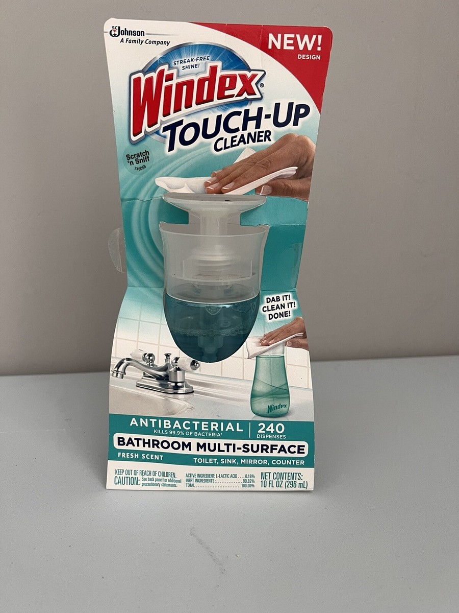 Windex Touch Up Antibacterial Multi Surface Cleaner Fresh