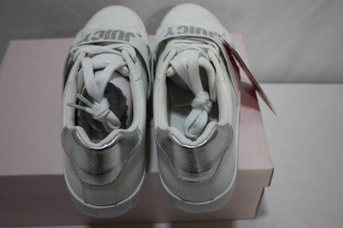 Juicy Couture Chaya White Sneakers Shoes Women's Size 7.5 Med NIB - Picture 8 of 9