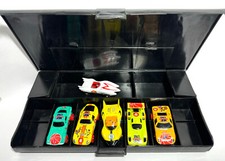 6pc MODERN THUNDERJET AUTOWORLD HO Ultra-G T-Jet Slot Cars Vtg. Aurora PIT CASE